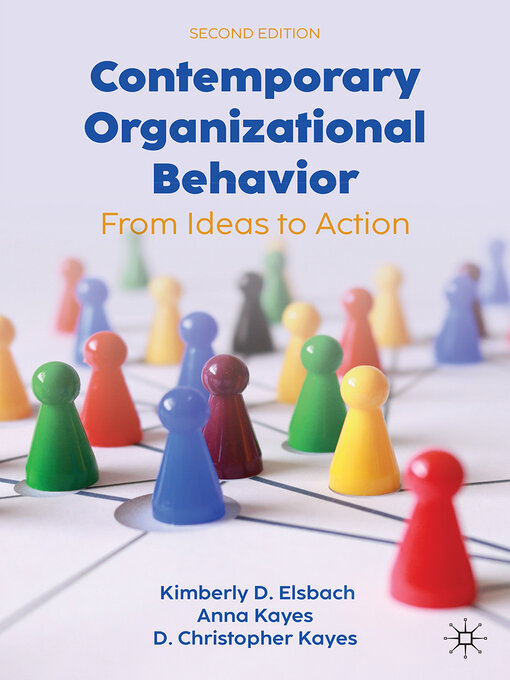 Cover image for Contemporary Organizational Behavior